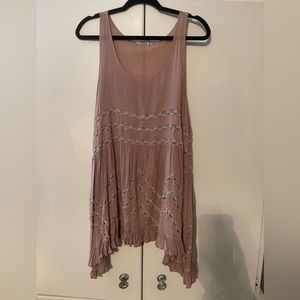 Free people slip dress Mauve